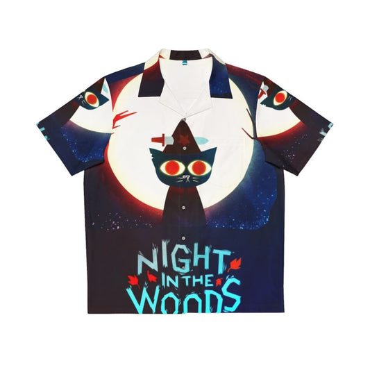 Witch dagger hawaiian shirt with night in the woods inspired design