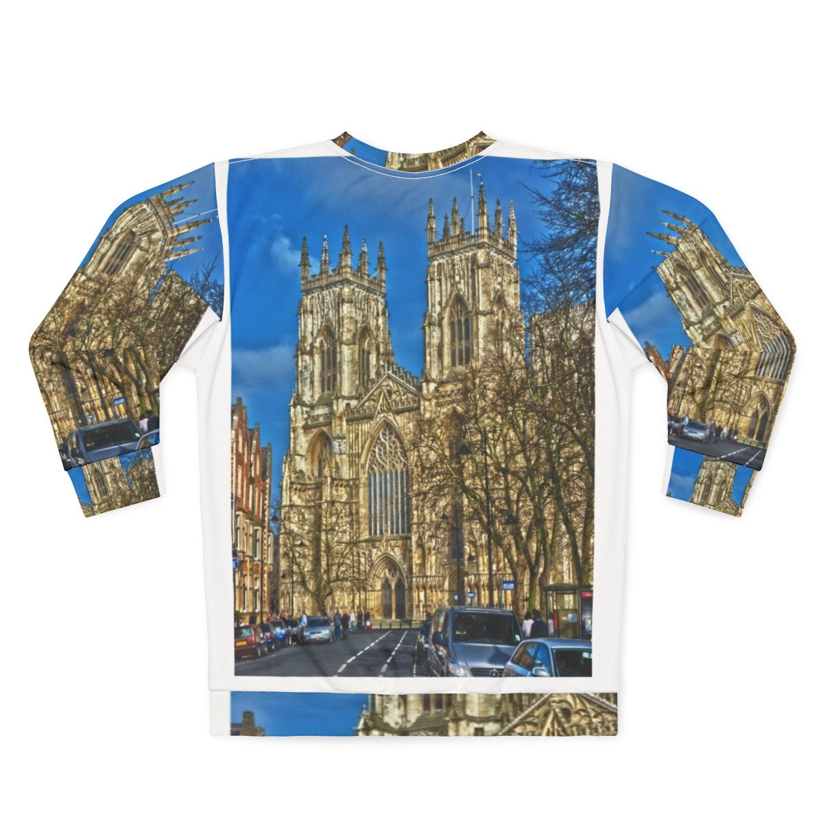 York Minster England HDR Sweatshirt - Back