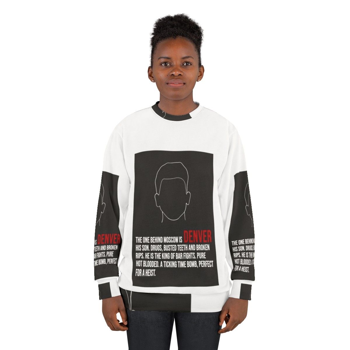 Money Heist Denver House of Money Sweatshirt - women