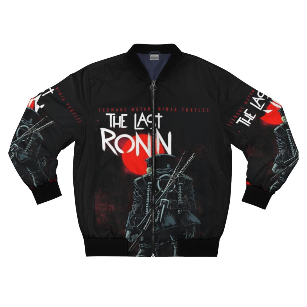 Last Ronin Inspired Bomber Jacket with Teenage Mutant Ninja Turtles Graphics