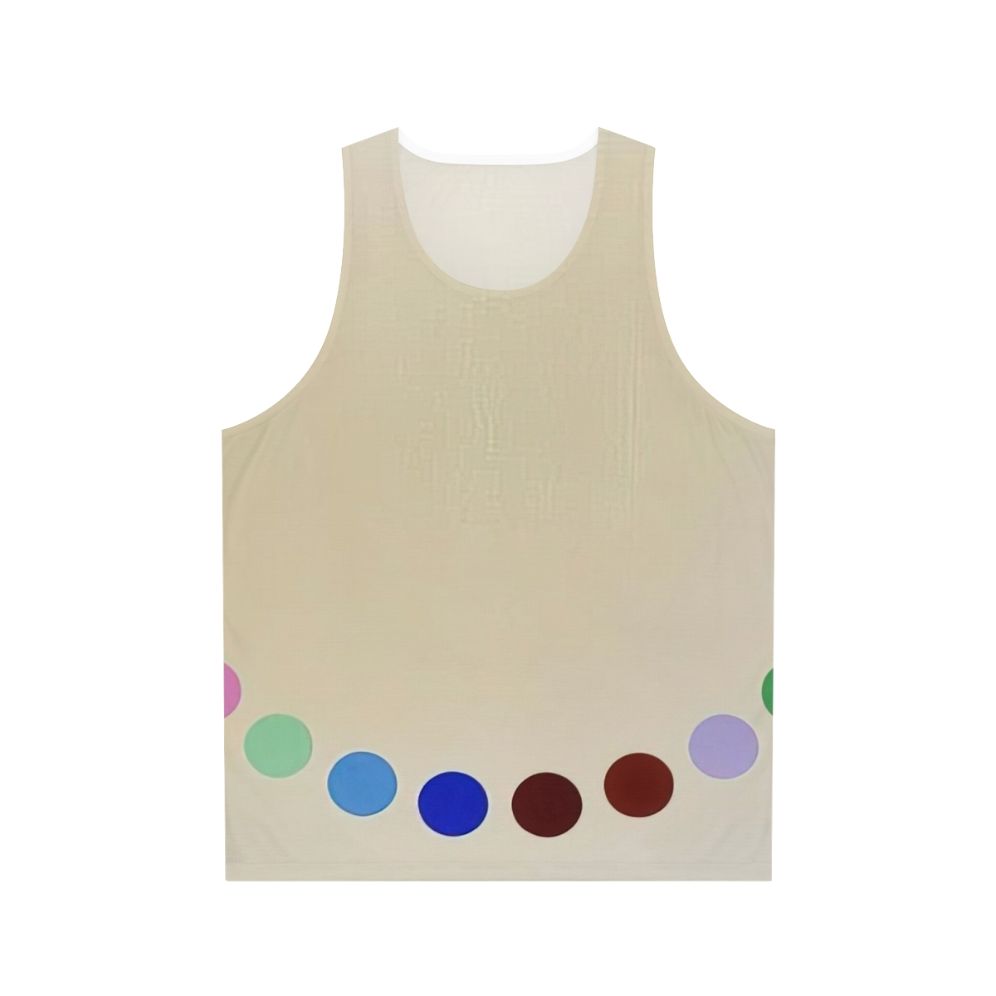 Geometric abstract art unisex tank top