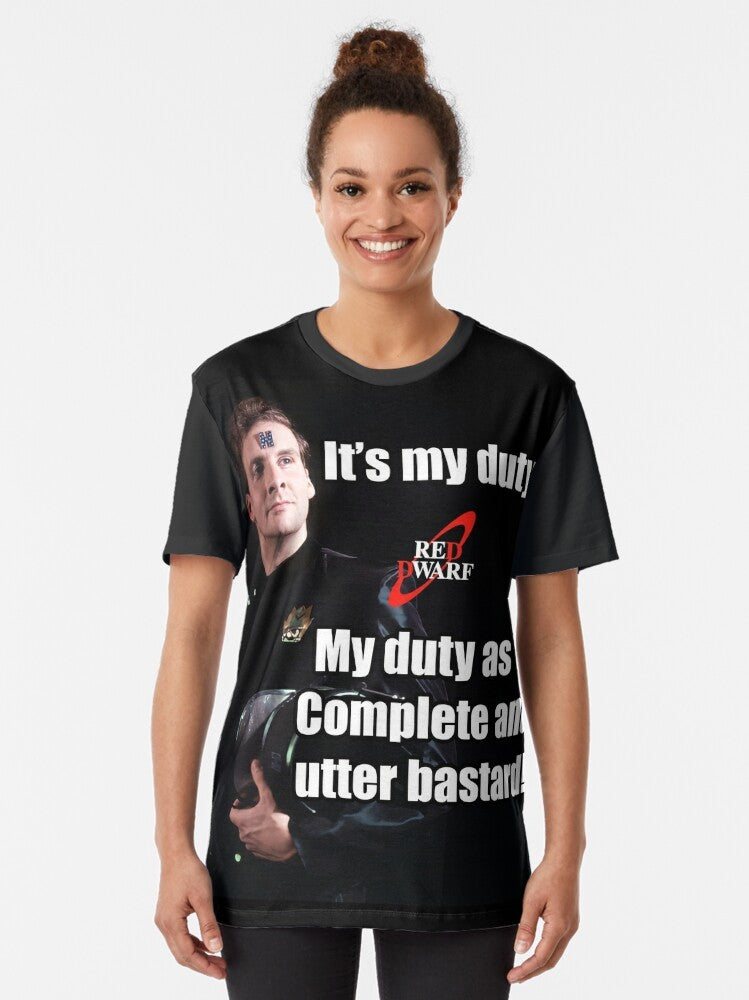 Red Dwarf Rimmer "It's My Duty" Graphic T-Shirt - Women