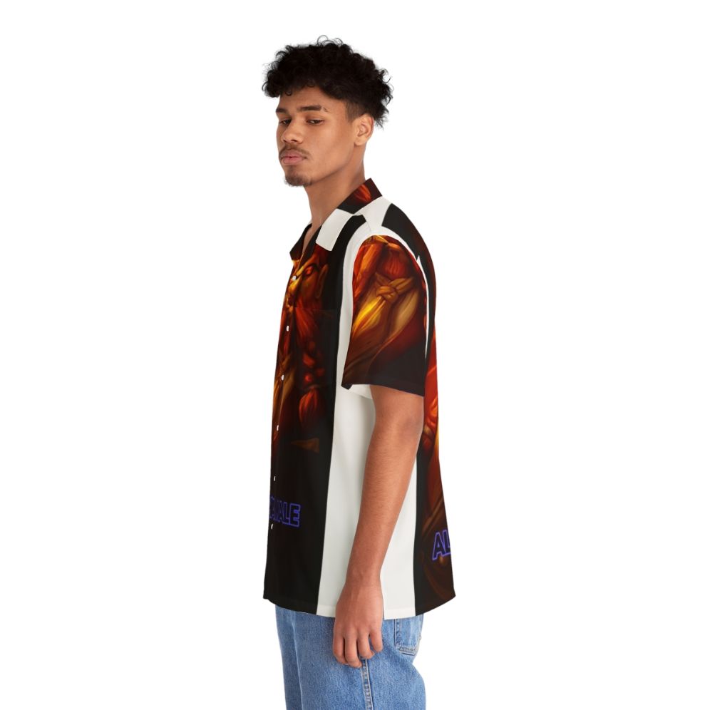 Gragas Alpha Male Hawaiian Shirt - People Left