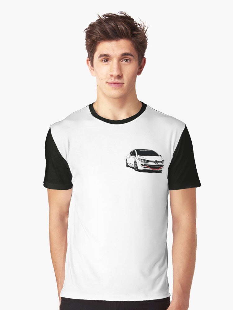 Renault Megane 3 RS Graphic T-Shirt with Car Enthusiast Design - Men