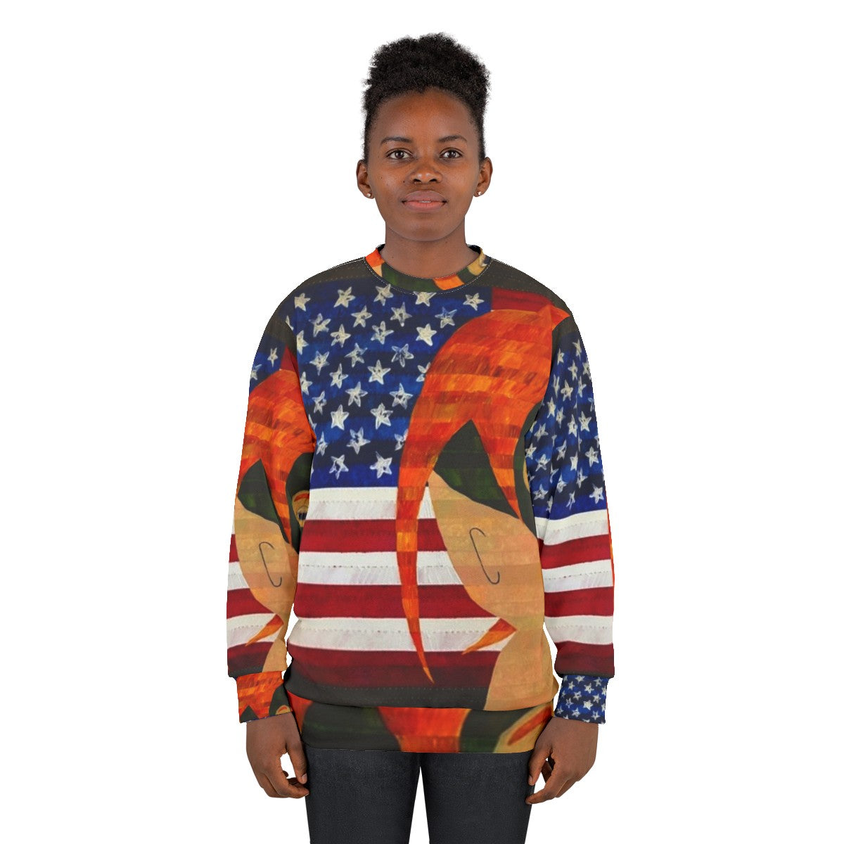 Conan O'Brien superhero sweatshirt - women