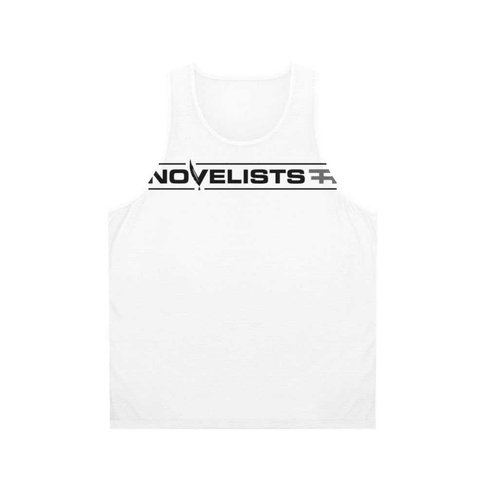 Novelists FR Black Logo Unisex Metal Tank Top