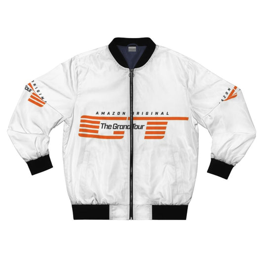 The Grand Tour Automotive Bomber Jacket with cars, grand tour, drivetribe, and top gear designs