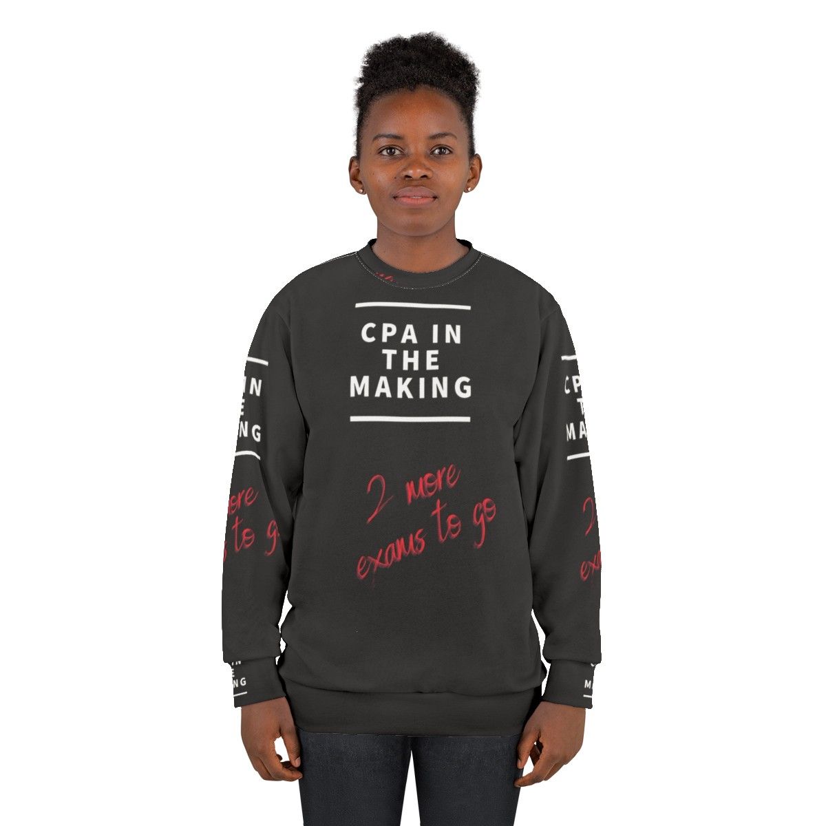 Cpa In The Making Sweatshirt - Future Accountant Gifts - women