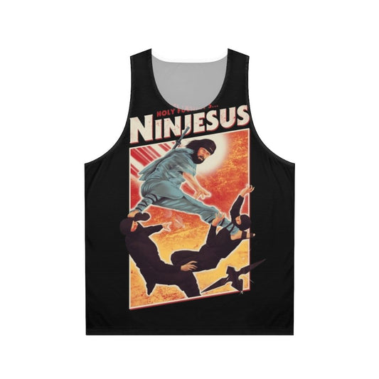 Unisex Jesus Ninja Tank Top