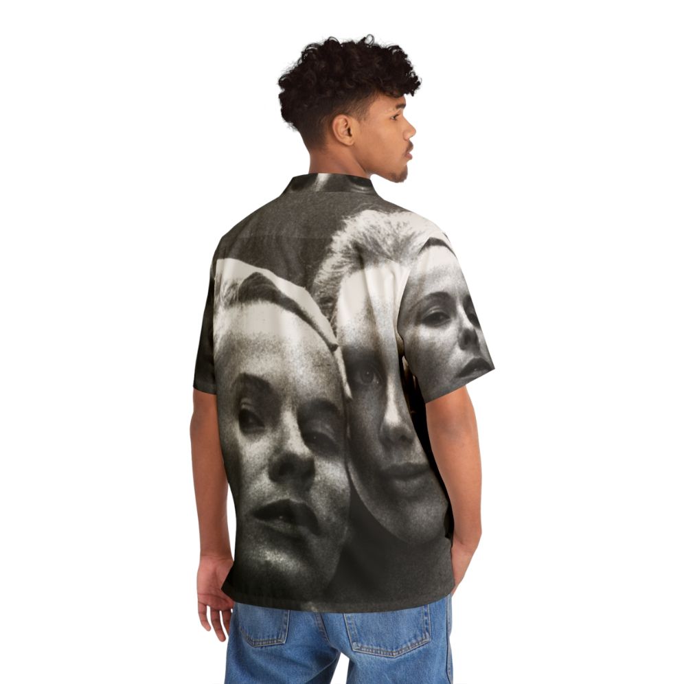 Persona Ingmar Bergman Hawaiian Shirt with Nouveau Vague Inspired Design - People Back