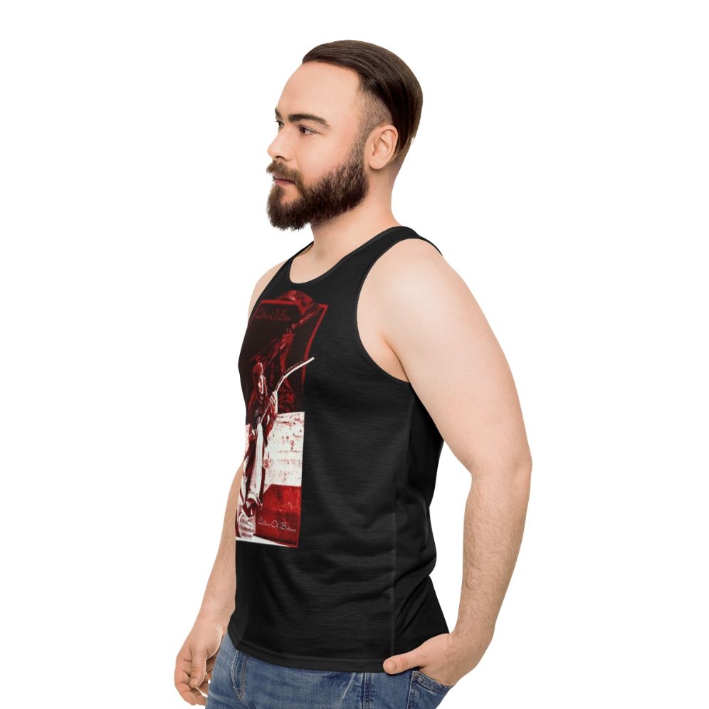 Alexi Laiho metal tribute unisex tank top - men side