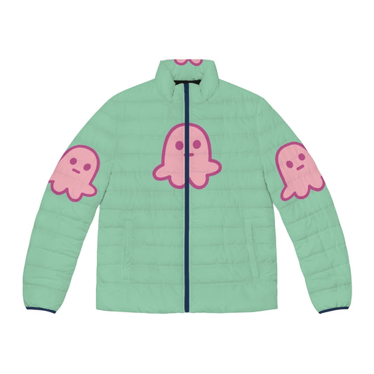 Star Butterfly Octopus Pastel Puffer Jacket