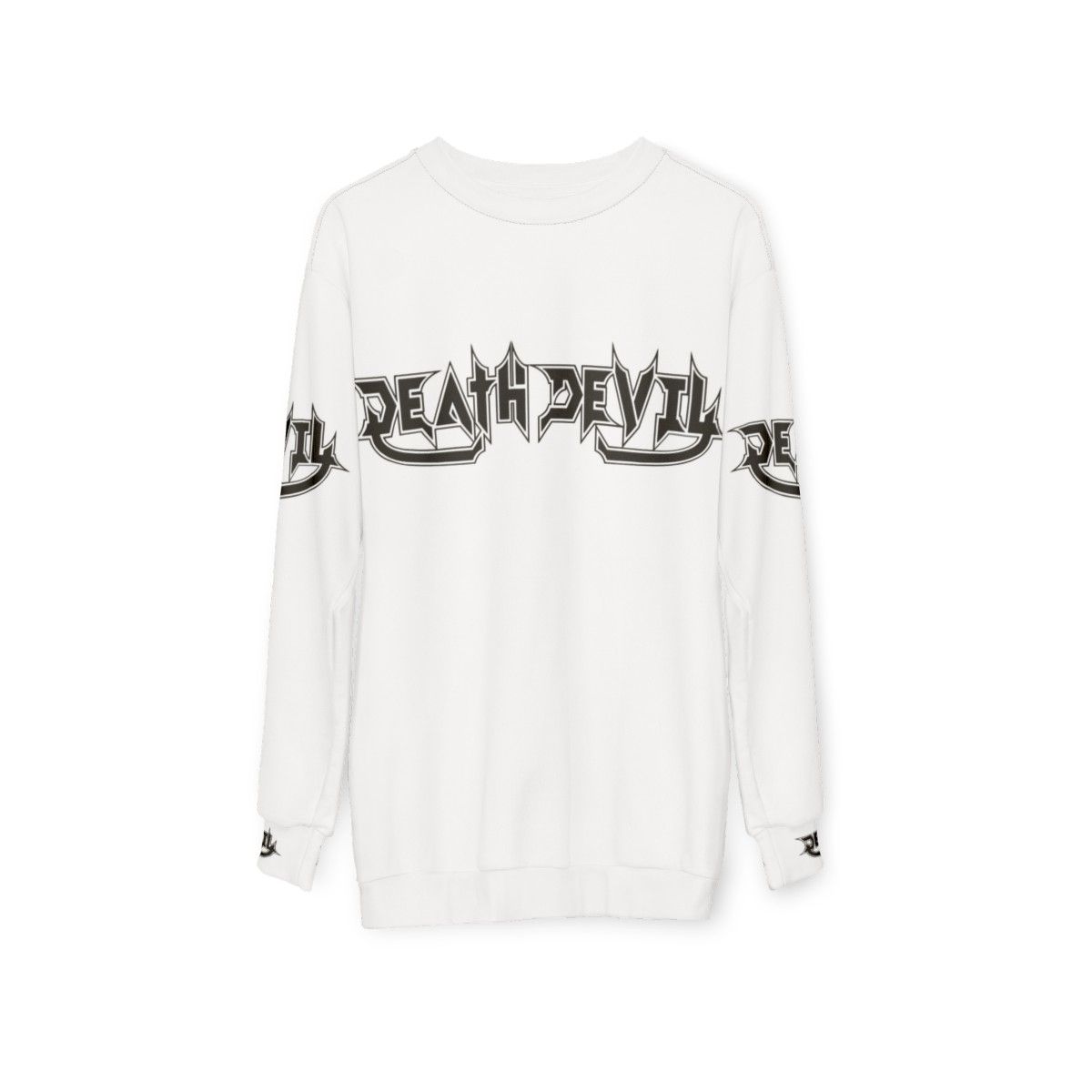 Death Devil Sweatshirt for K-On Anime Music Fans - hanging