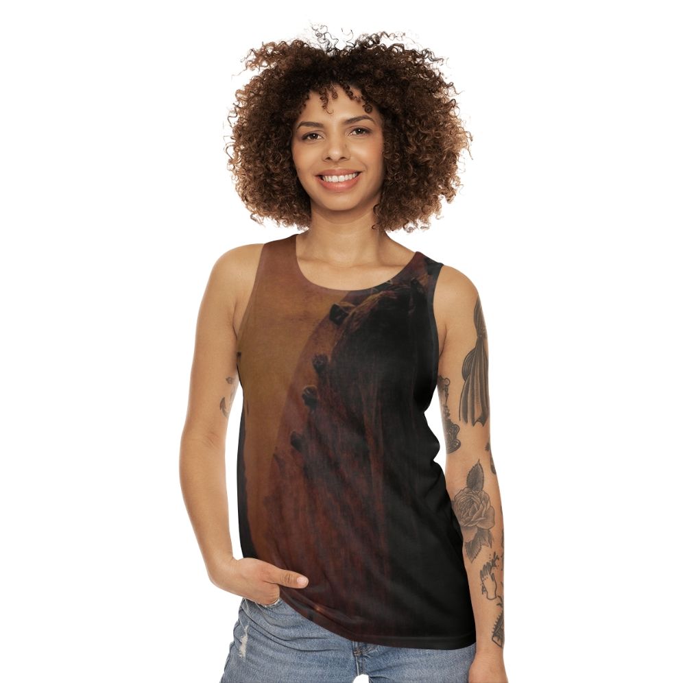 Zdzislaw Beksinski dark art unisex tank top - women