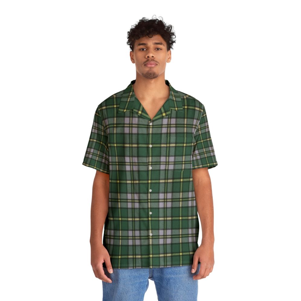 Cape Breton Island Tartan Hawaiian Shirt - People Front