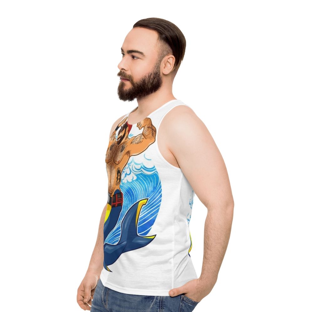 Unisex Adam Likes Scuba Diving Tank Top - men side