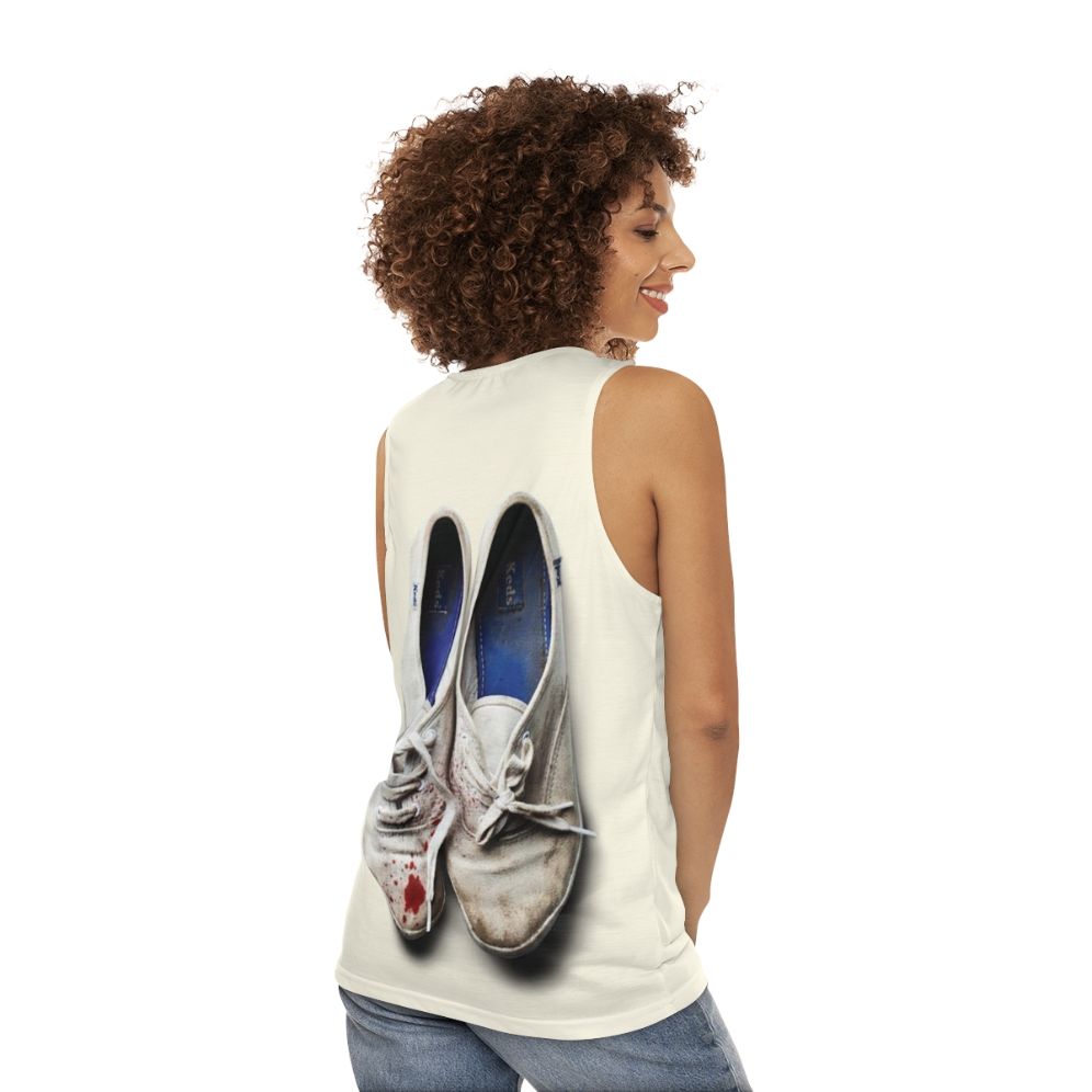 Sleigh Bells Reign of Terror Unisex Tank Top - women back