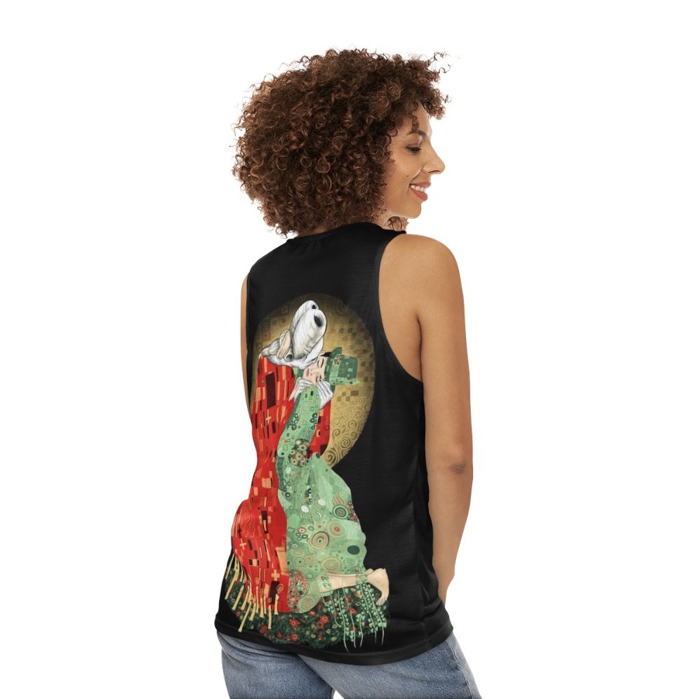 Dracula and Mina's Romantic Vampire Horror Tank Top - women back