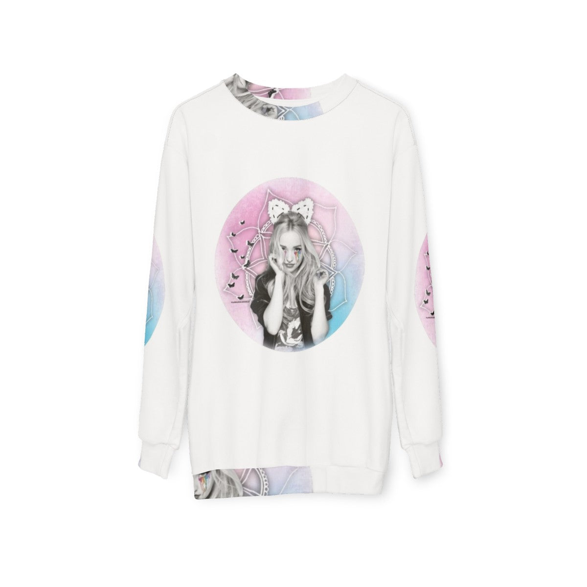 Pastel Dove Cameron Descendants Sweatshirt - hanging