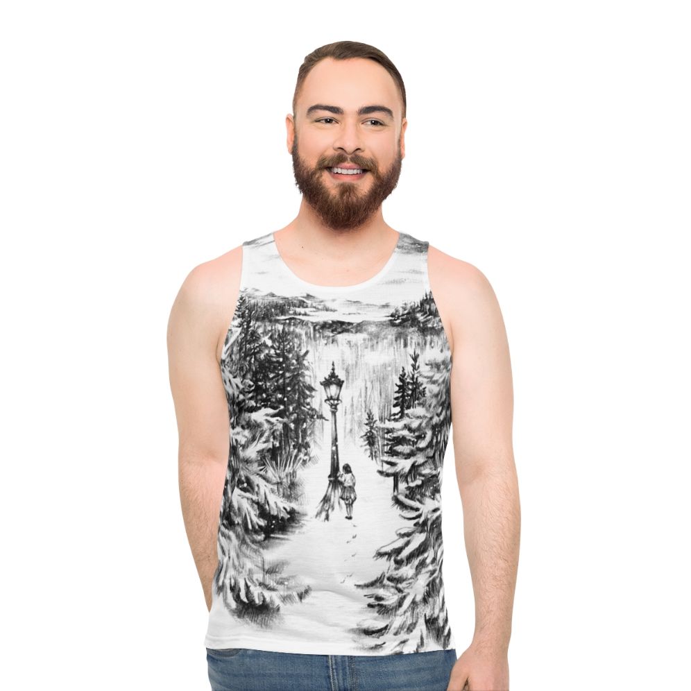 Narnia Winter Unisex Tank Top - men