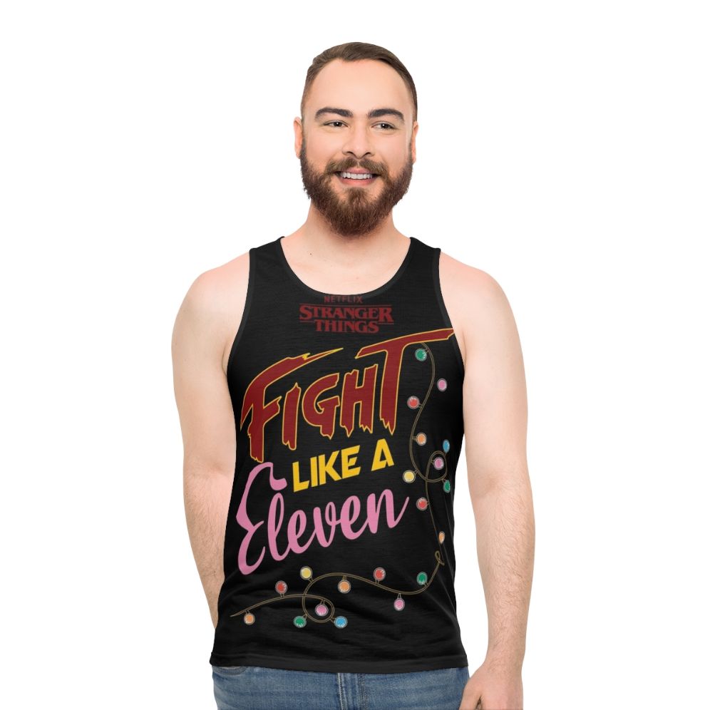 Stranger Things Eleven Unisex Tank Top - men