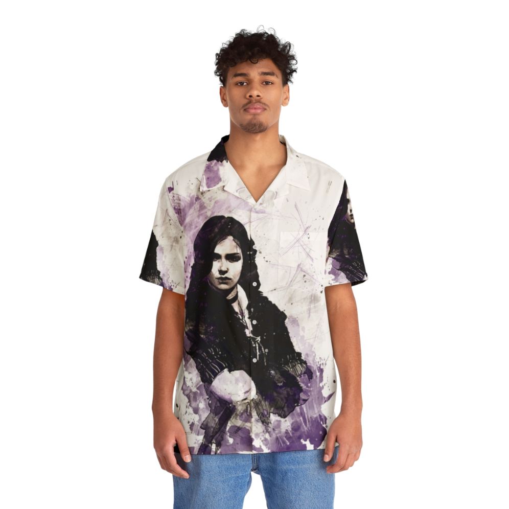 Yennefer of Vengerberg Witcher Painting Hawaiian Shirt - People Front