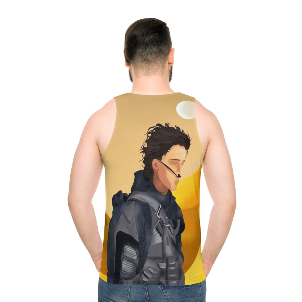 Paul Atreides Dune Moons Unisex Tank Top - men back