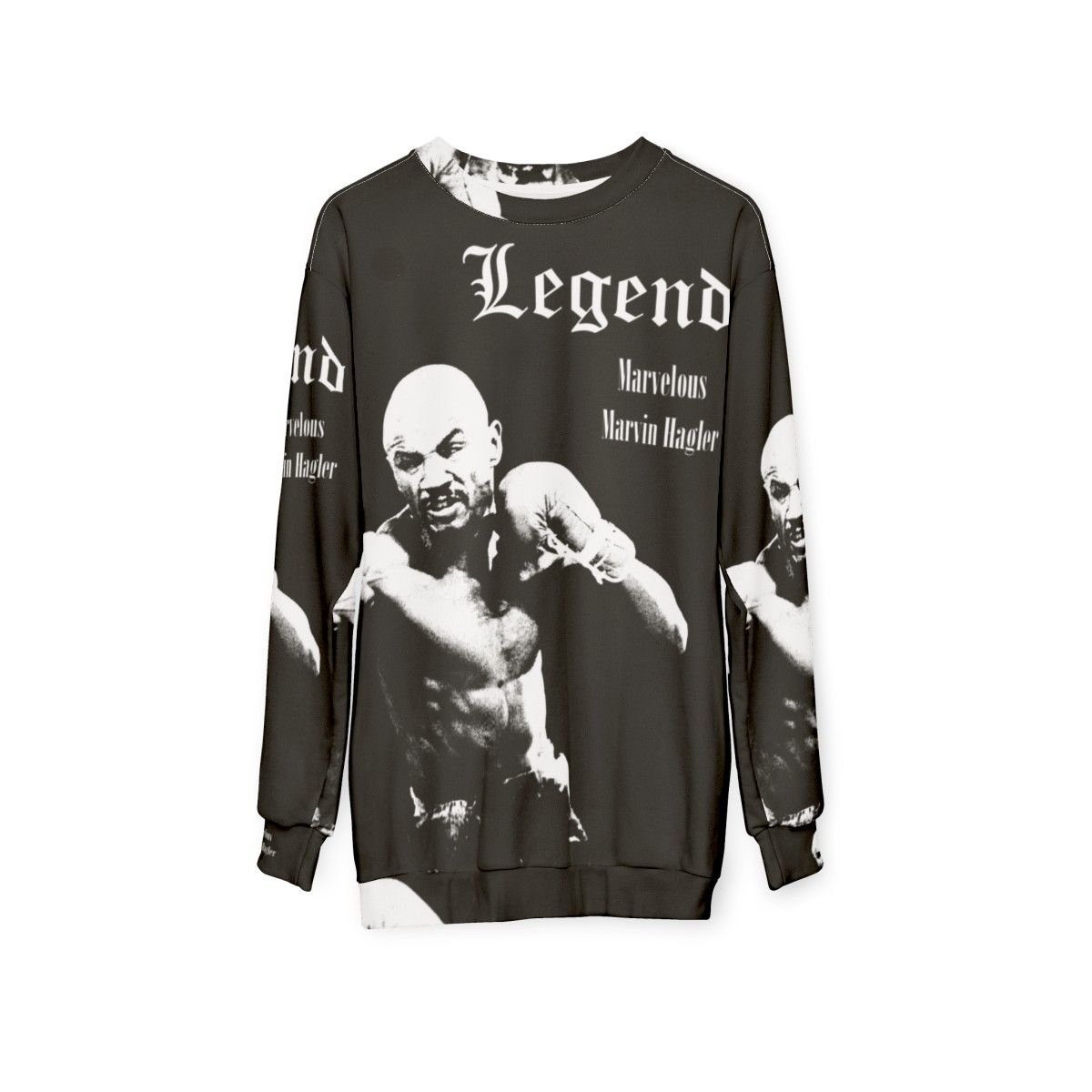 Marvelous Marvin Hagler Boxing Champion Sweatshirt - hanging