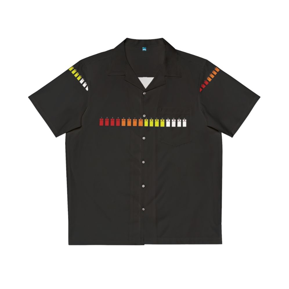 Roland 808 drum beats Hawaiian shirt for music producers