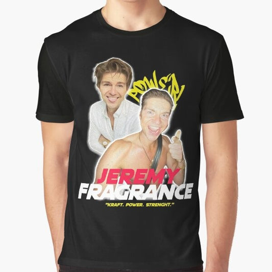 Jeremy Fragrance Perfume Power Graphic T-Shirt