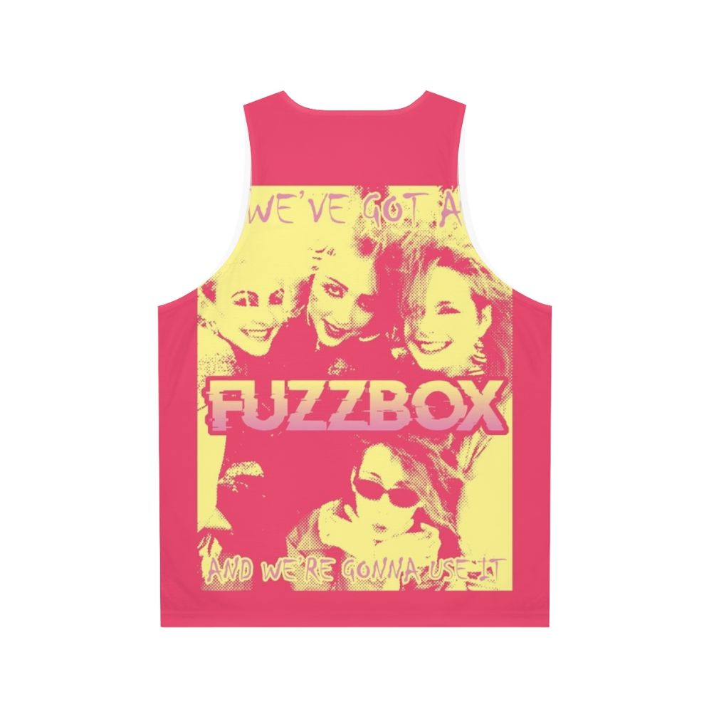 Fuzzbox Unisex 80s Indie Tank Top - Back