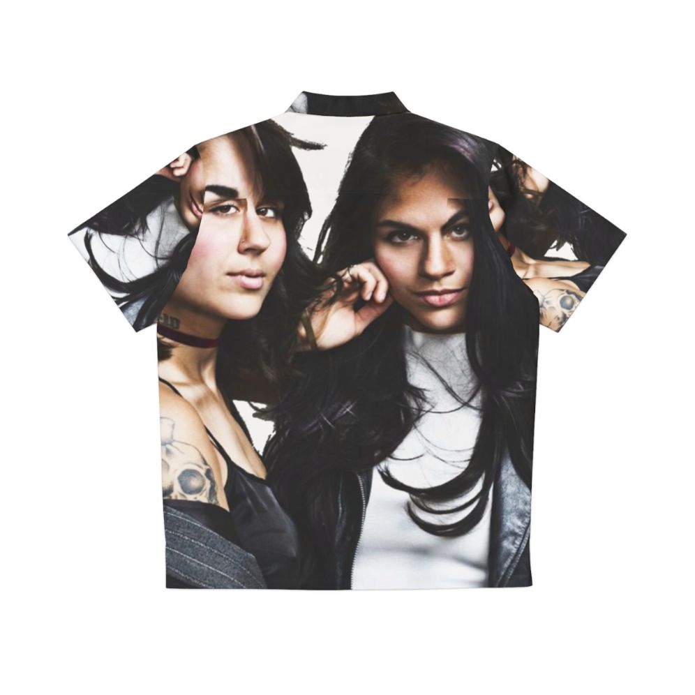 Krewella Hawaiian Shirt - Vibrant EDM Fashion Apparel - Back