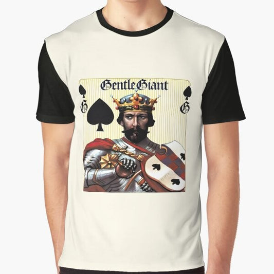 Gentle Giant tribute t-shirt featuring the 'Power and the Glory' design