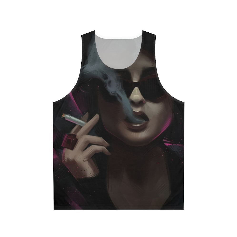 Unisex fight club marla singer tank top