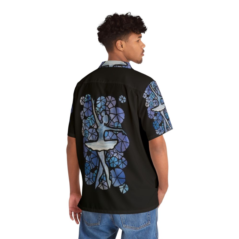 Blue Ballerina Hawaiian Shirt - People Back