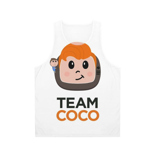 Conan O'Brien Team Coco Fan Art Unisex Tank Top