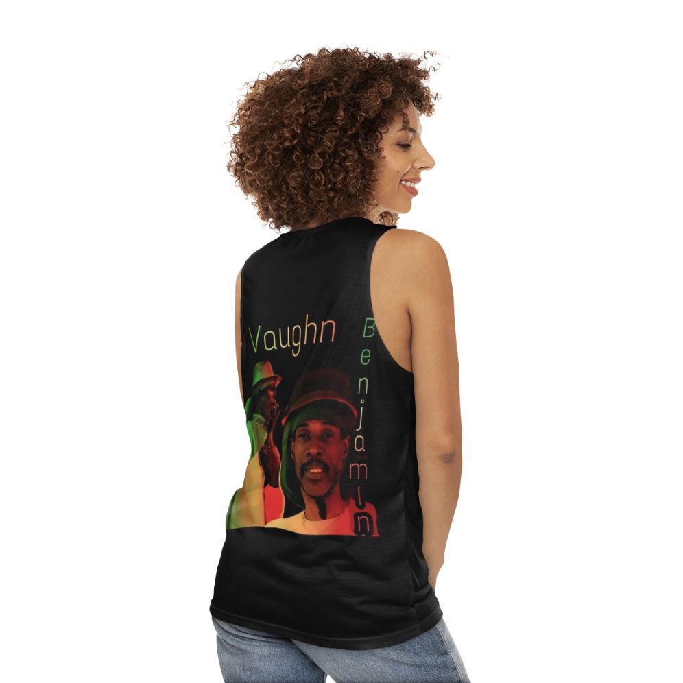 Vaughn Benjamin Midnite Unisex Reggae Tank Top - women back