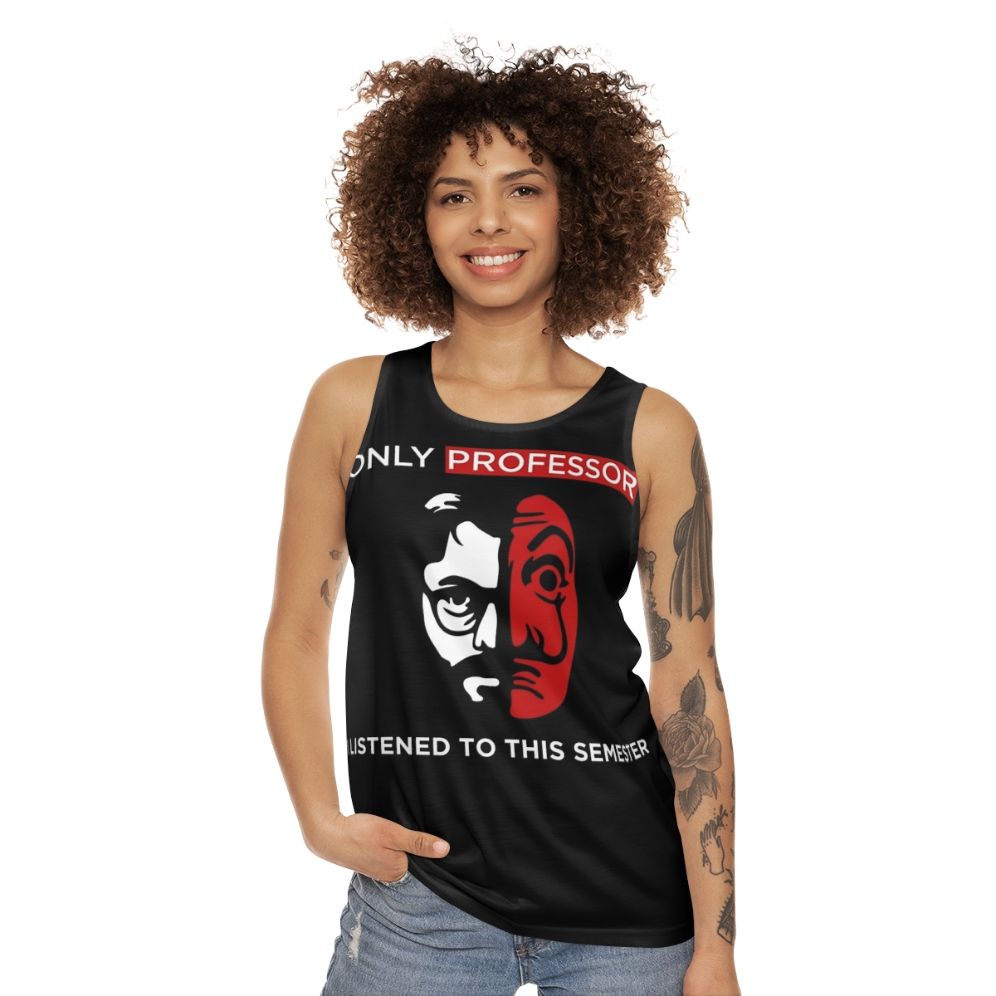 El Profesor Money Heist Unisex Bella Ciao Tank Top - women