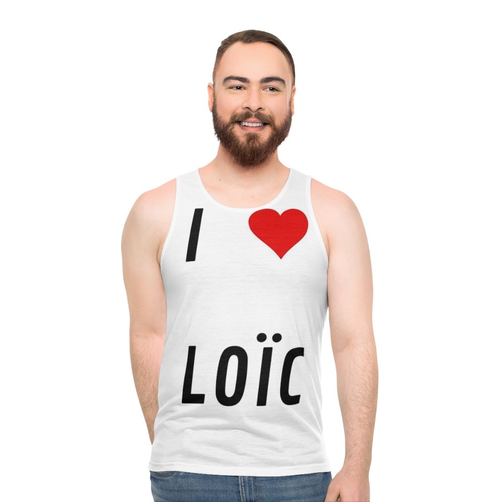 I Love Loic Unisex Tank Top - men