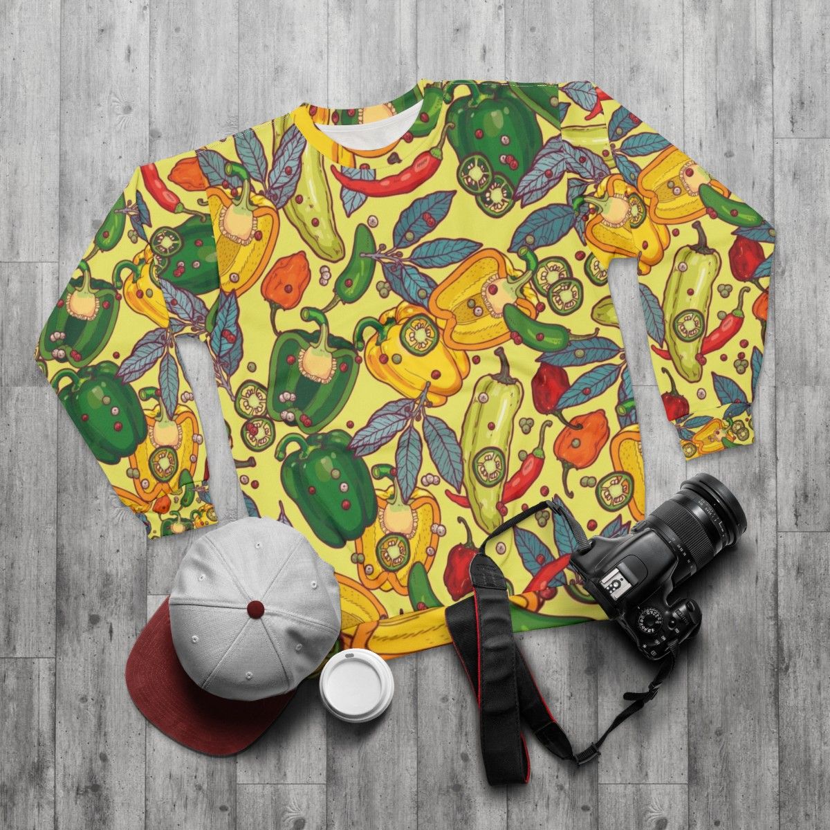 Hot and Spicy Sweatshirt - flat lay