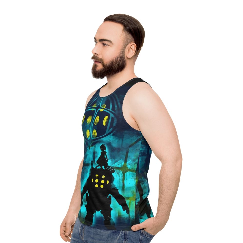 Unisex "Daddy" gaming tank top - men side