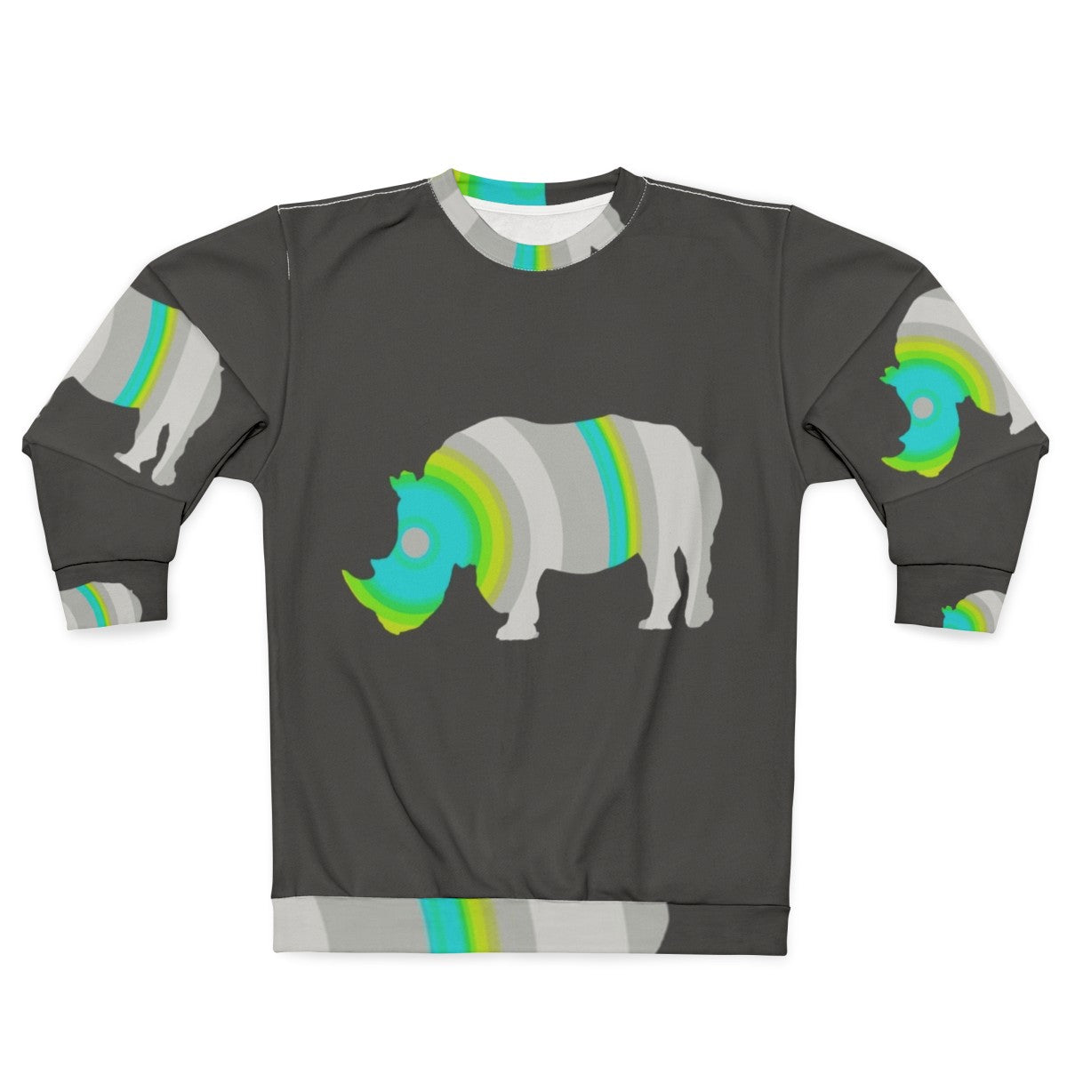 Rhino Legendary Animals Sweatshirt