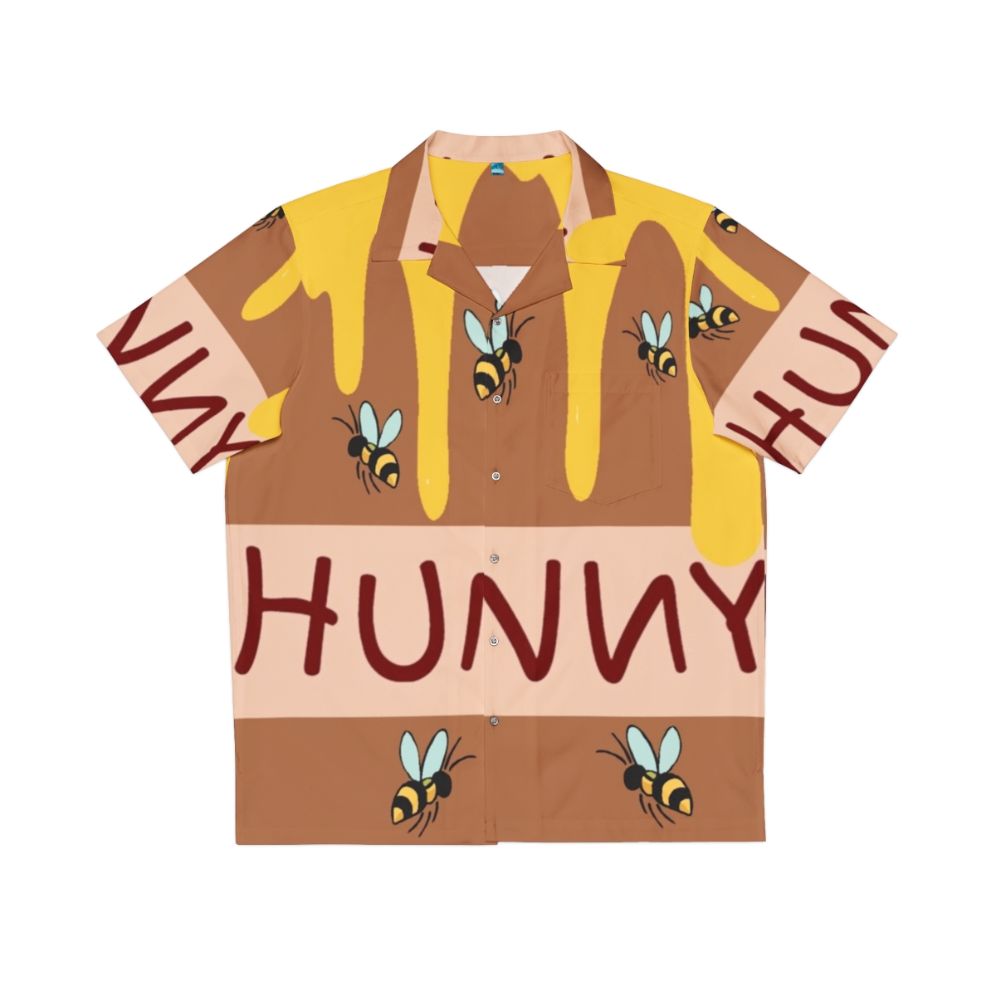 Honey bear Hawaiian shirt for children