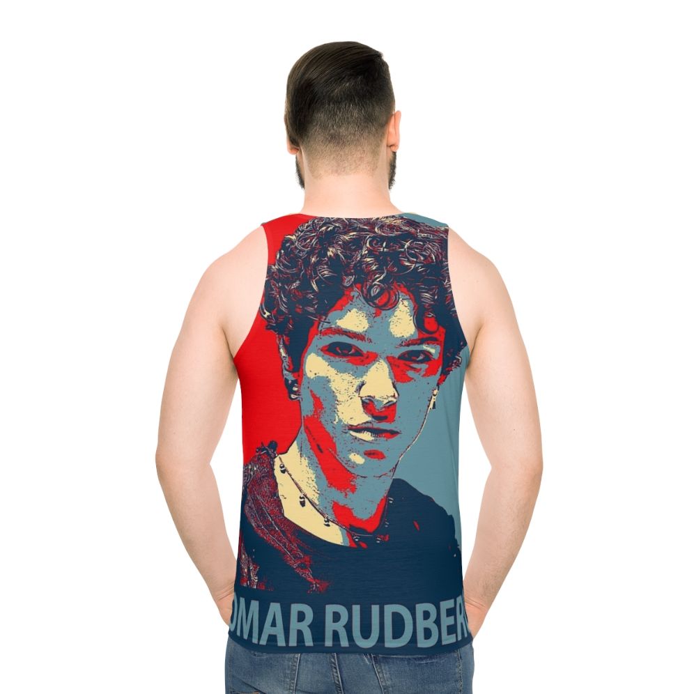 Omar Rudberg Unisex Tank Top - men back