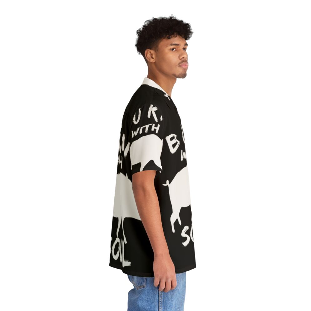 Born With Pig Soul Hawaiian Shirt - People Pight