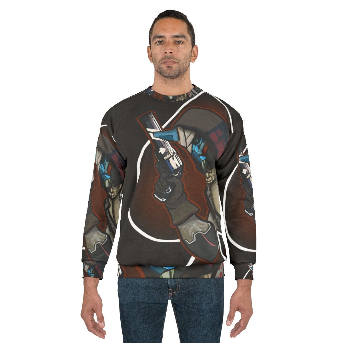 Ace of Cayde Sweatshirt featuring Cayde-Six from Destiny 2 - men