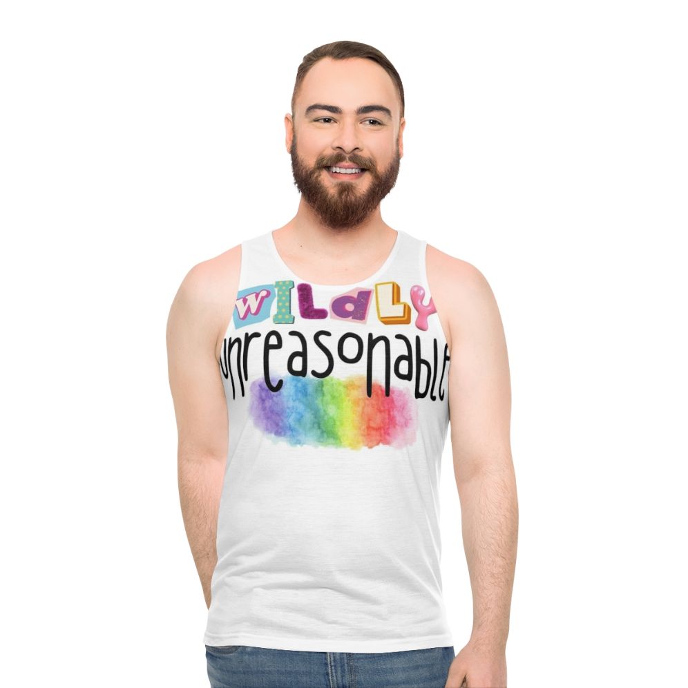 Unisex LGBTQ+ pride tank top - men