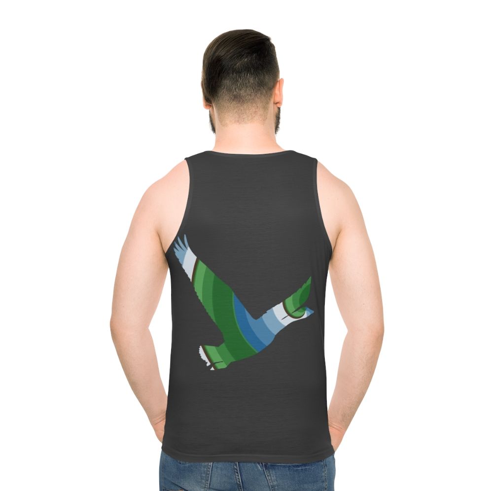 Legendary Goose Unisex Tank Top - men back