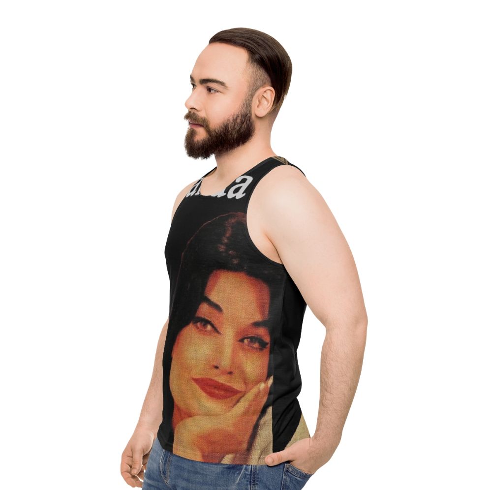 Dalida Love in Portofino Unisex Tank Top - men side