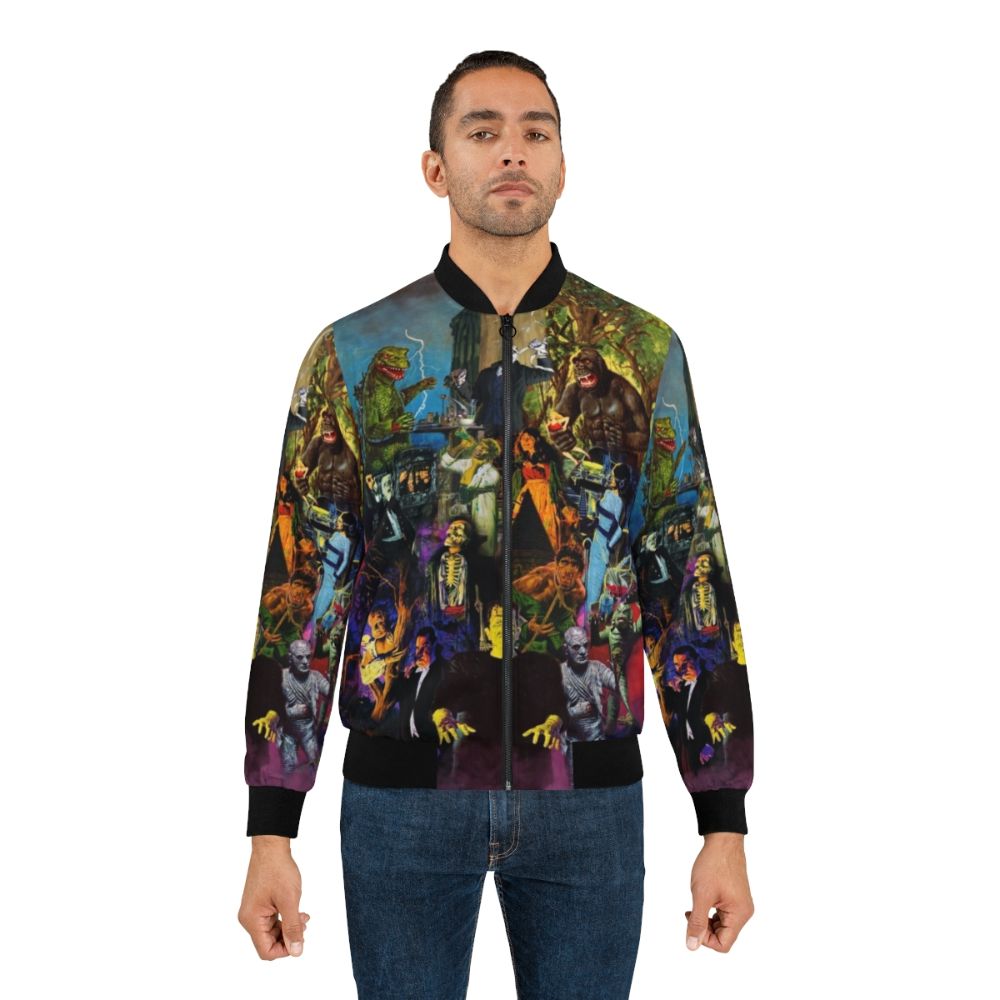 Horror monster aurora 1960s model kit bomber jacket - Lifestyle